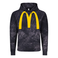 Cloud Black donalds food Vintage Hoodie - linhVisuals