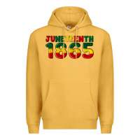 Mustard juneteenth 1865 Premium Hoodie - Artiststas