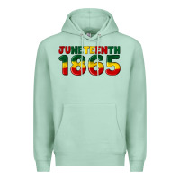 Seafoam juneteenth 1865 Premium Hoodie - Artiststas