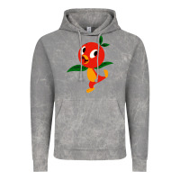 Cloud Rock orange bird Vintage Hoodie - linhVisuals
