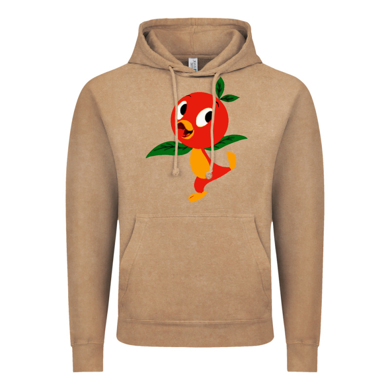 Orange Bird Vintage Hoodie by linhVisuals | Teevron