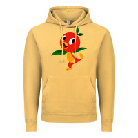 Vintage Mustard orange bird Vintage Hoodie - linhVisuals