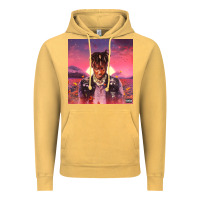 Vintage Mustard Juice pink Vintage Hoodie - linhVisuals
