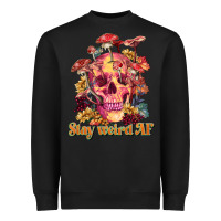 Black stay weird af Heavyweight Sweatshirt - RanaPortraitStore