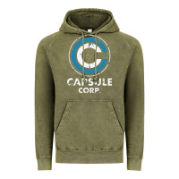 Vintage Olive capsule corporation essentia Vintage Hoodie - linhVisuals