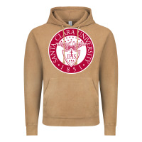 Santa Clara U Seal Vintage Hoodie | Teevron