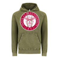 Vintage Olive santa clara u seal Vintage Hoodie - linhVisuals