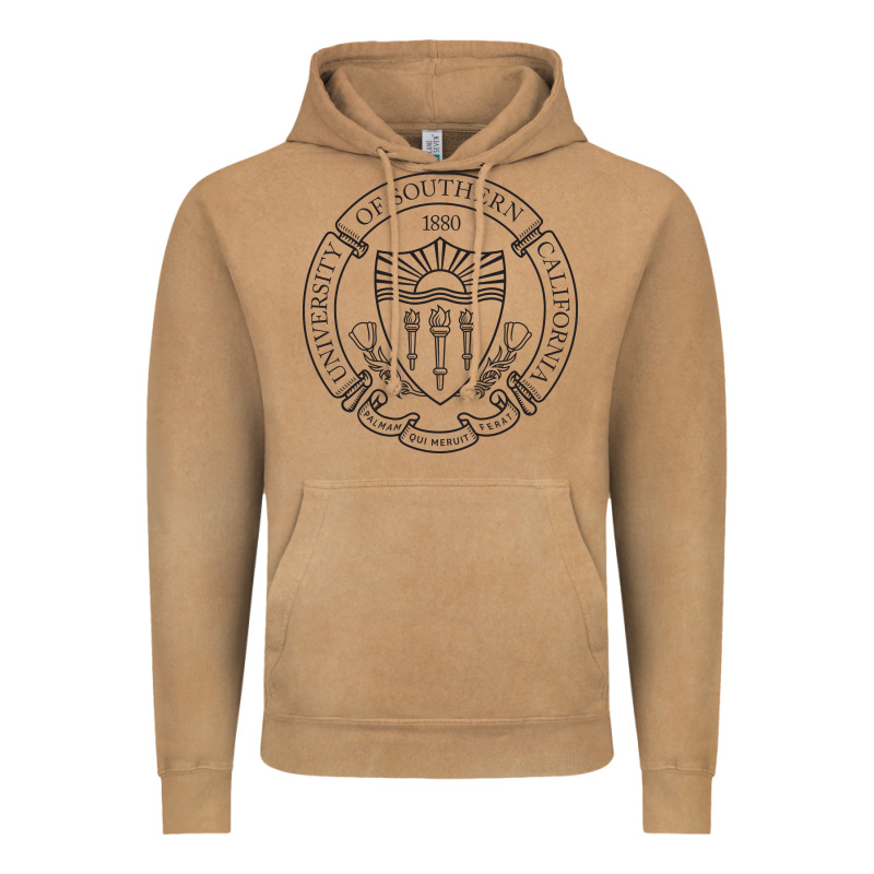 .university Of Southern California Vintage Hoodie by linhVisuals | Teevron