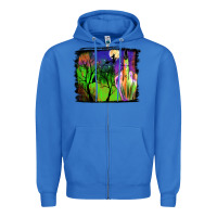 True Royal halloween background Zipper Hoodie - JahusDesignShop