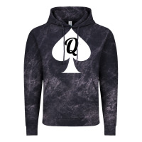 Cloud Black queen of spades clothes for women   qos tee t shirt Vintage Hoodie - linhVisuals