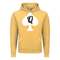 Vintage Mustard queen of spades clothes for women   qos tee t shirt Vintage Hoodie - linhVisuals