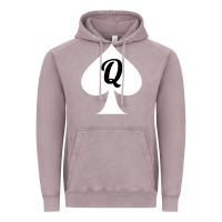 Vintage Zinc queen of spades clothes for women   qos tee t shirt Vintage Hoodie - linhVisuals