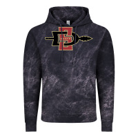 Cloud Black san diego state aztecs Vintage Hoodie - linhVisuals