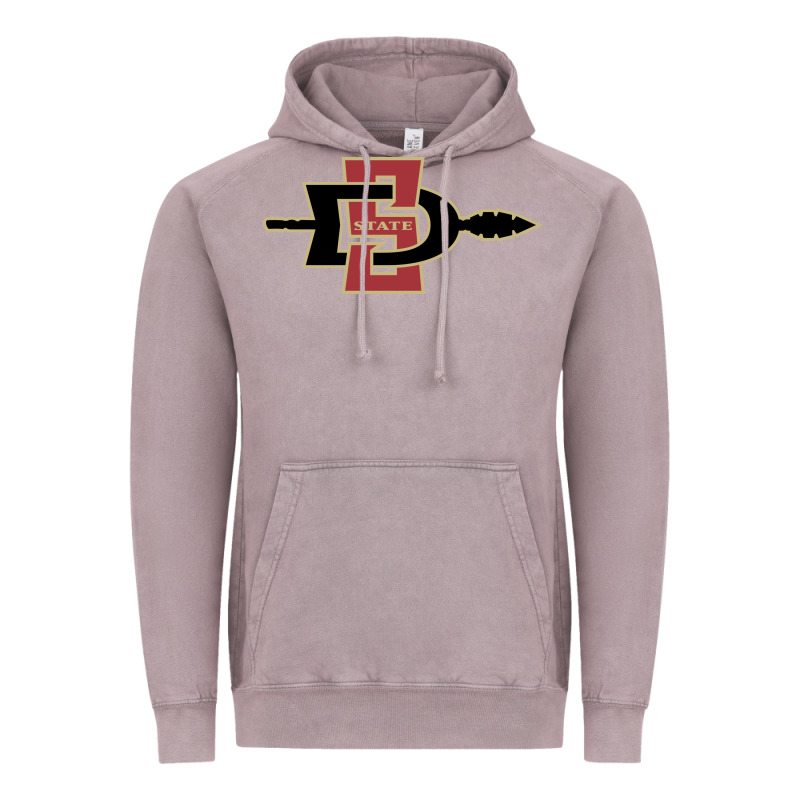 San Diego State Aztecs Vintage Hoodie by linhVisuals | Teevron