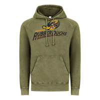 Vintage Olive akron rubberducks Vintage Hoodie - linhVisuals