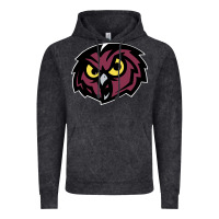 Vintage Black temple owls Vintage Hoodie - linhVisuals
