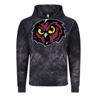 Cloud Black temple owls Vintage Hoodie - linhVisuals