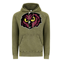 Vintage Olive temple owls Vintage Hoodie - linhVisuals