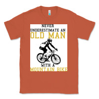 Copper Never Underestimate An Old Man With A Mountain Bike Classic Tee - Bettercallsaul