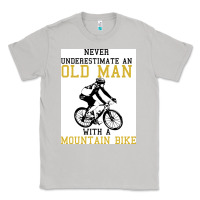 Moon Dust Never Underestimate An Old Man With A Mountain Bike Classic Tee - Bettercallsaul