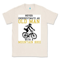 Natural Never Underestimate An Old Man With A Mountain Bike Classic Tee - Bettercallsaul