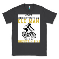 Smoke Never Underestimate An Old Man With A Mountain Bike Classic Tee - Bettercallsaul