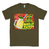 Army Green life is short make it sweet Classic Tee - Jasminsmagicworld