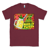 Burgundy life is short make it sweet Classic Tee - Jasminsmagicworld