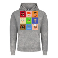 Cloud Rock Muppets and Friends Vintage Hoodie - linhVisuals