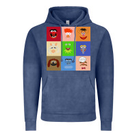 Vintage Denim Muppets and Friends Vintage Hoodie - linhVisuals