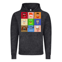 Vintage Black Muppets and Friends Vintage Hoodie - linhVisuals