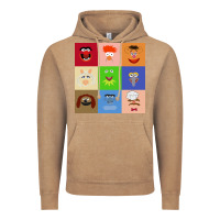 Vintage Coffee Muppets and Friends Vintage Hoodie - linhVisuals
