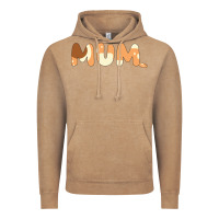 Vintage Coffee Bluey Mum Vintage Hoodie - linhVisuals