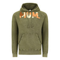 Vintage Olive Bluey Mum Vintage Hoodie - linhVisuals