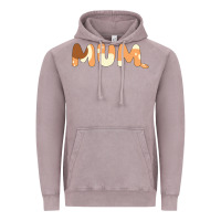 Vintage Zinc Bluey Mum Vintage Hoodie - linhVisuals