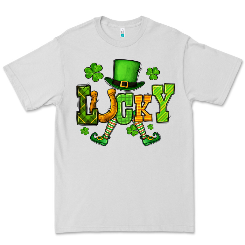 St. Patrick's Lucky Leprechaun Premium Tee by OliviaCreatesArt | Teevron