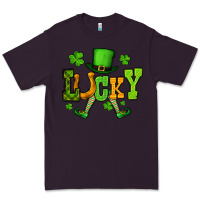 Plum St. Patrick's lucky leprechaun Premium Tee - OliviaCreatesArt