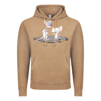 Vintage Coffee newanimaniacs pinky and the brain Vintage Hoodie - linhVisuals