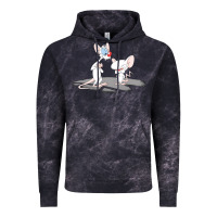 Cloud Black newanimaniacs pinky and the brain Vintage Hoodie - linhVisuals
