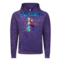 Cloud Purple newanna and elsa frozen Vintage Hoodie - linhVisuals