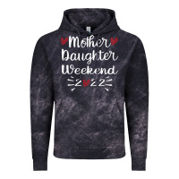 Cloud Black mother daughter weekend 2022 girls trip family vacation t shirt Vintage Hoodie - linhVisuals