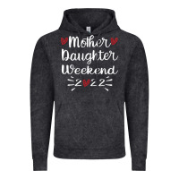 Vintage Black mother daughter weekend 2022 girls trip family vacation t shirt Vintage Hoodie - linhVisuals