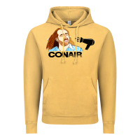 Vintage Mustard nicolas cage conair Vintage Hoodie - linhVisuals