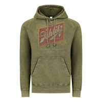 Vintage Olive schlitz beer Vintage Hoodie - linhVisuals