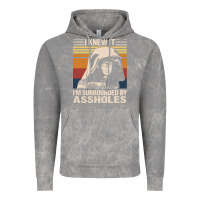 Cloud Rock i knew it im surrounded by assholes Vintage Hoodie - linhVisuals
