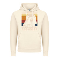 Vintage Artic i knew it im surrounded by assholes Vintage Hoodie - linhVisuals