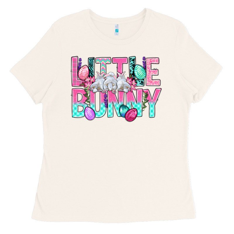 Little Bunny Easter Ladies Tee by BundleAndBundleShop | Teevron