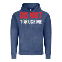Vintage Denim do not touch me autism kid Vintage Hoodie - linhVisuals