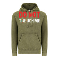 Vintage Olive do not touch me autism kid Vintage Hoodie - linhVisuals