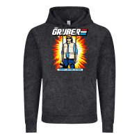 Vintage Black macgruber action figure Vintage Hoodie - linhVisuals